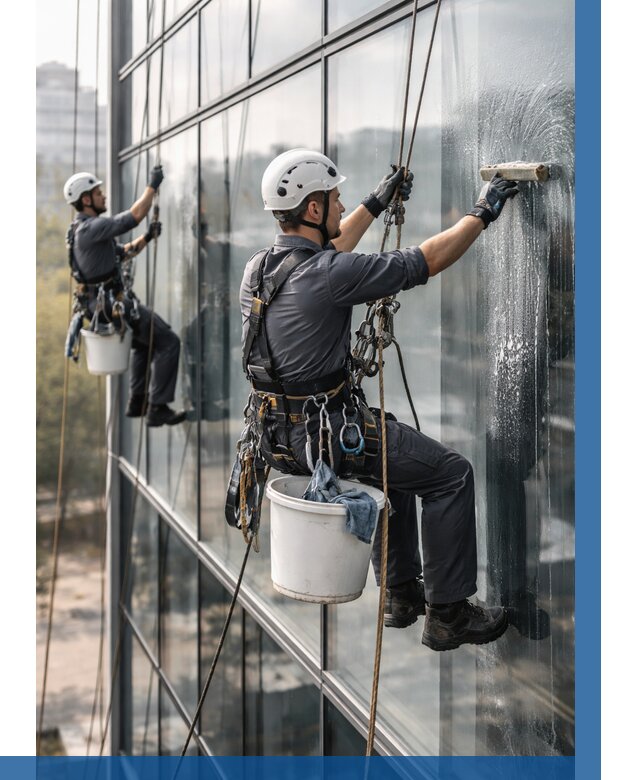 Мойка сплошного остекления в Нурлате, заказать от 313 р.| ВЫСОТНИК-Нрт