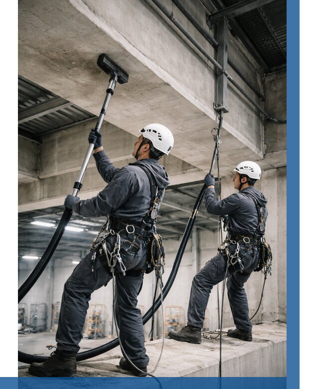 Обеспыливание потолочных конструкций в Нурлате от 261 р. |ВЫСОТНИК-Нрт