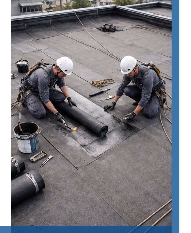 Ремонт мягкой кровли под ключ в Нурлате от 730 р. | ВЫСОТНИК-Нрт