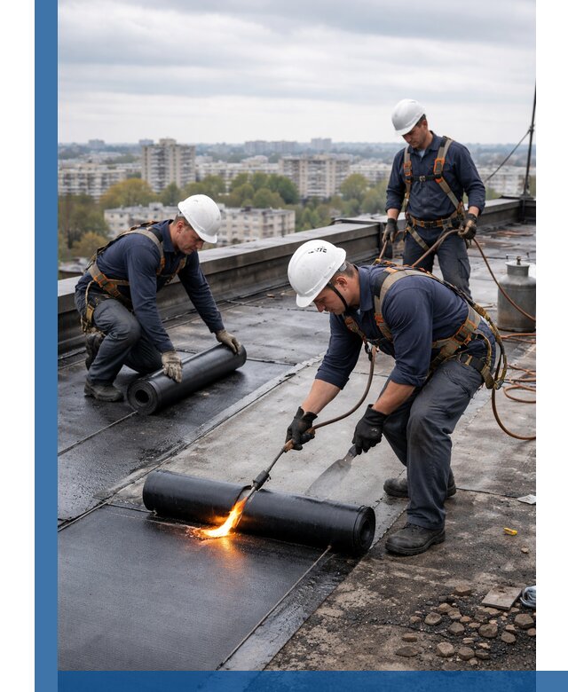 Ремонт наплавляемой кровли в Нурлате качественно и надежно
