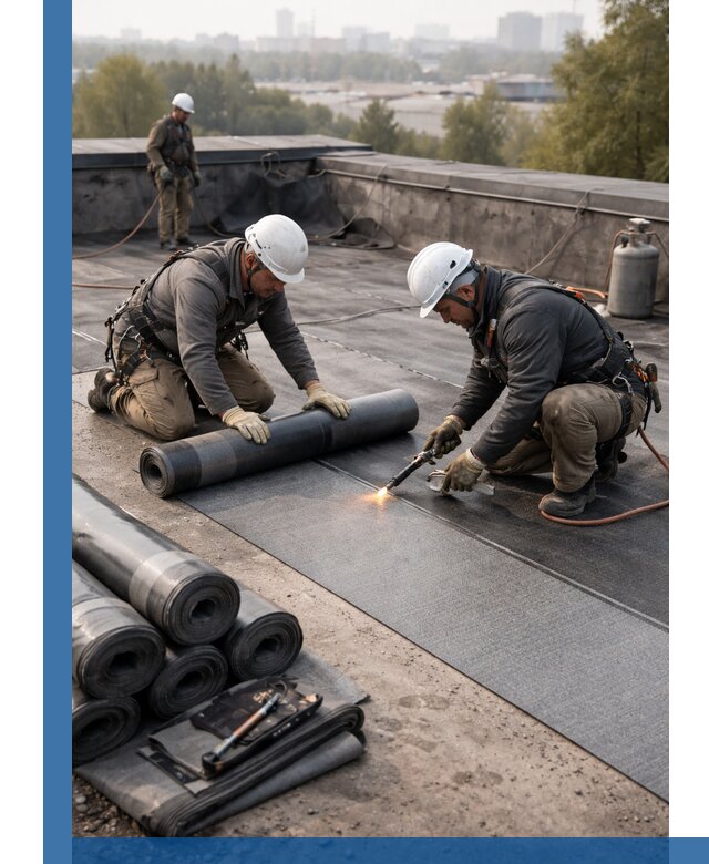 Монтаж мягкой кровли в Нурлате профессионально и надежно