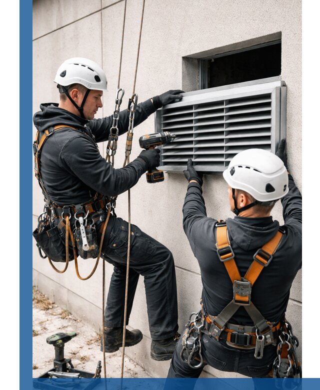 Монтаж вентиляционных решеток в Нурлате профессиональный сервис