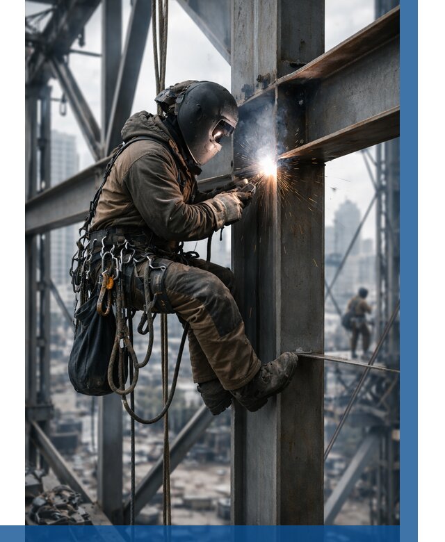 Высотные сварочные работы в Нурлате от 3649 р. | ВЫСОТНИК-Нрт