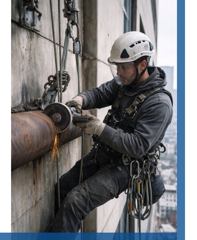 Резка металла на высоте в Нурлате по цене от 4692 р. | ВЫСОТНИК-Нрт