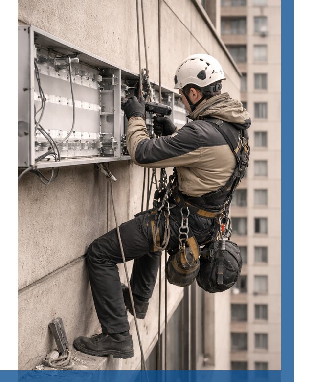 Ремонт вывески на высоте в Нурлате от 4692 р. | ВЫСОТНИК-Нрт