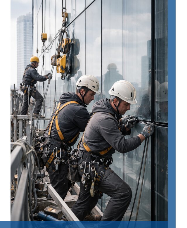 Структурное остекление фасадов в Нурлате от 9906 р. | ВЫСОТНИК-Нрт