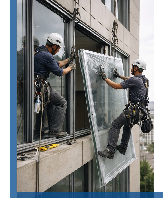 Профессиональная замена стекла в витраже в Нурлате с гарантией