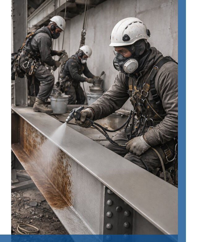 Антикоррозионная покраска металла в Нурлате от 730 р. | ВЫСОТНИК-Нрт