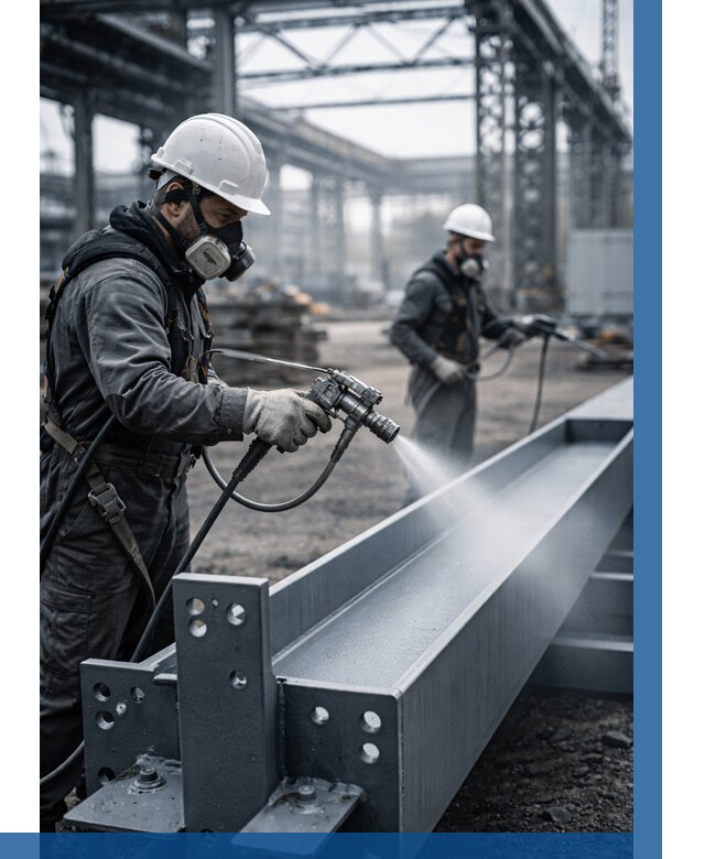 Антикорроз. обработка металлоконстр. в Нурлате от 469 р. | ВЫСОТНИК-Нрт