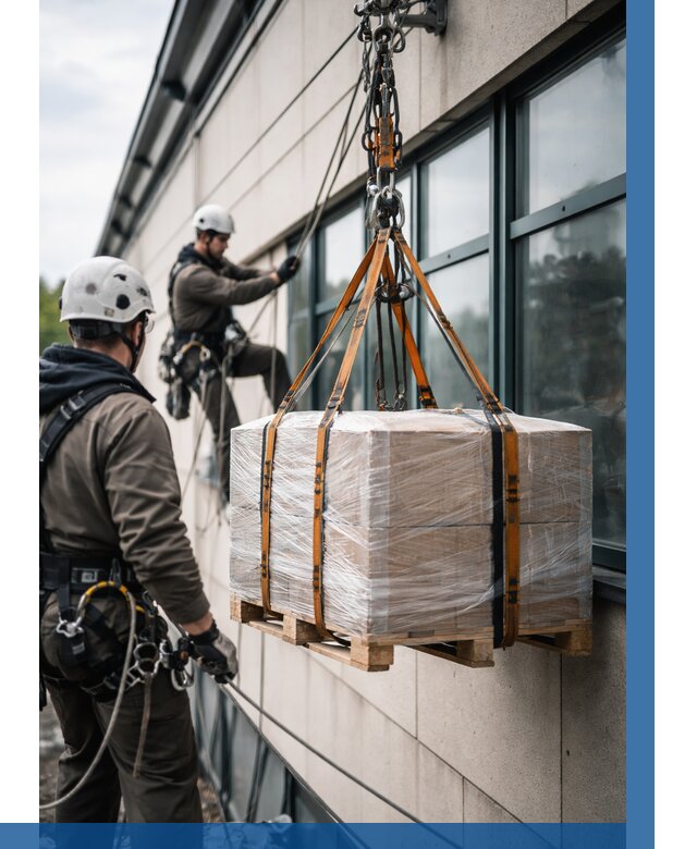 Подъем груза на высоту в Нурлате от 3128 р. | ВЫСОТНИК-Нрт