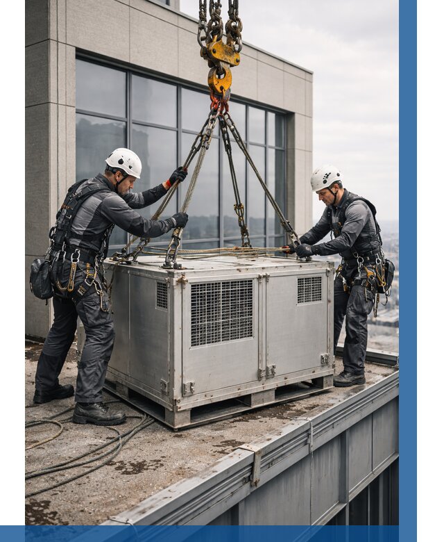 Такелажные работы на высоте в Нурлате от 8342 р. | ВЫСОТНИК-Нрт