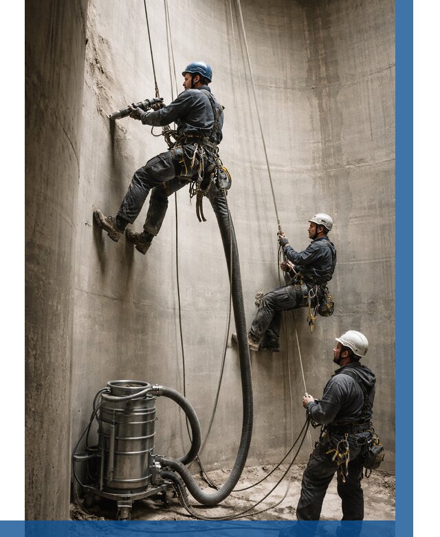 Зачистка силосов в Нурлате от 4692 р. Договор и смета ВЫСОТНИК-Нрт