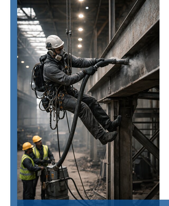 Обеспыливание конструкций в цехах промышленного производства в Нурлате