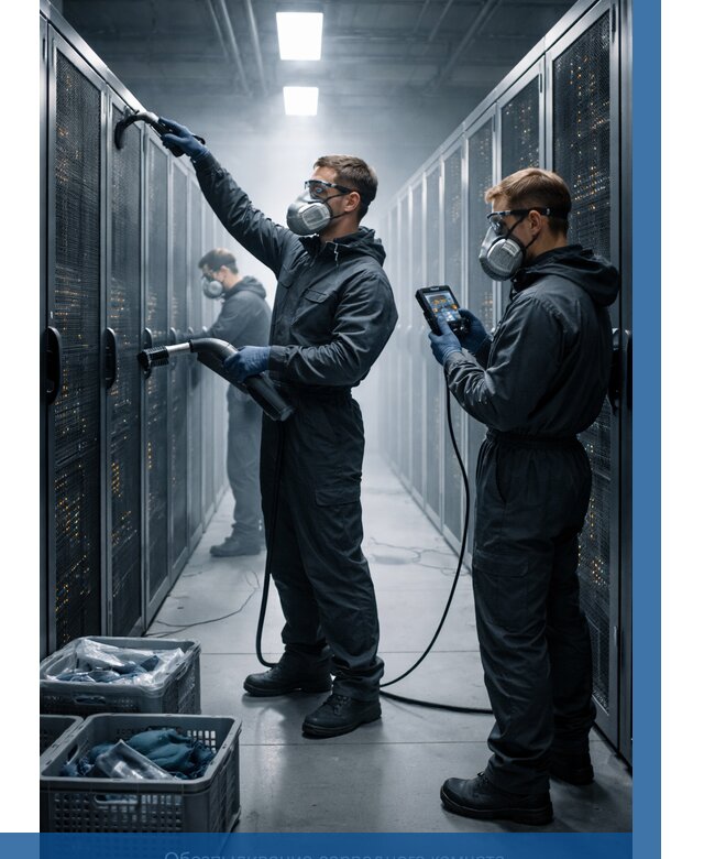 Обеспыливание серверной комнаты в Нурлате от 4692 р. | ВЫСОТНИК-Нрт