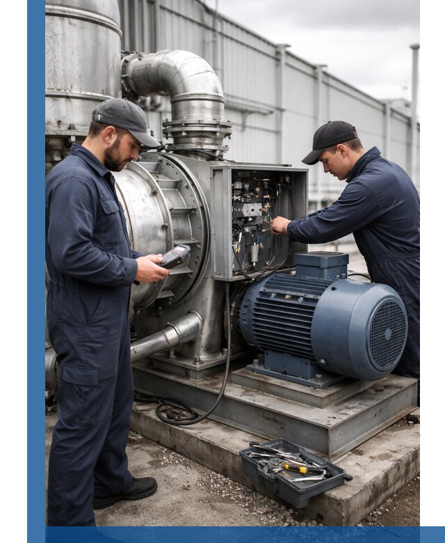 Техническое обслуживание промышленного оборудования в Нурлате