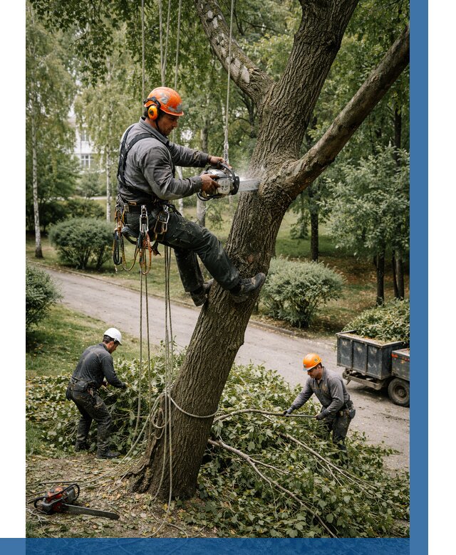 Кронирование деревьев в Нурлате от 6778 р. | ВЫСОТНИК-Нрт