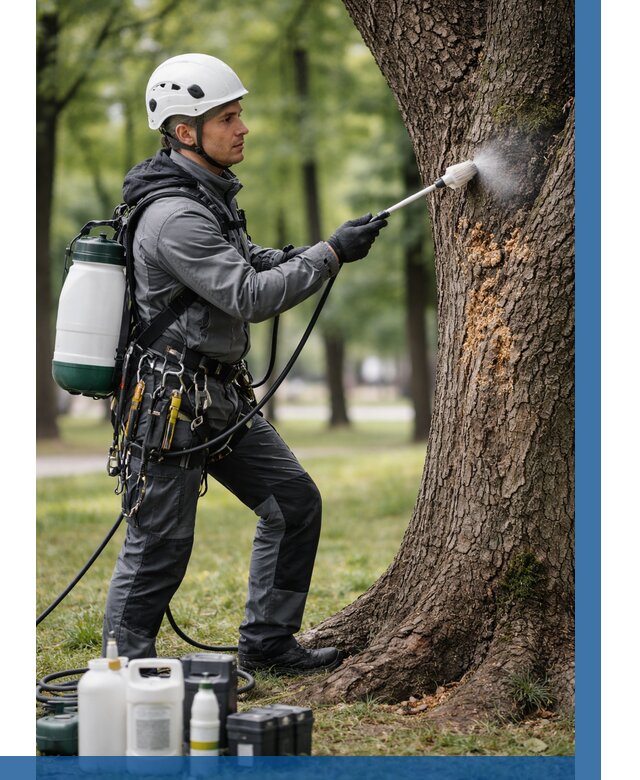 Обработка деревьев от вредителей в Нурлате от 4692 р. | ВЫСОТНИК-Нрт