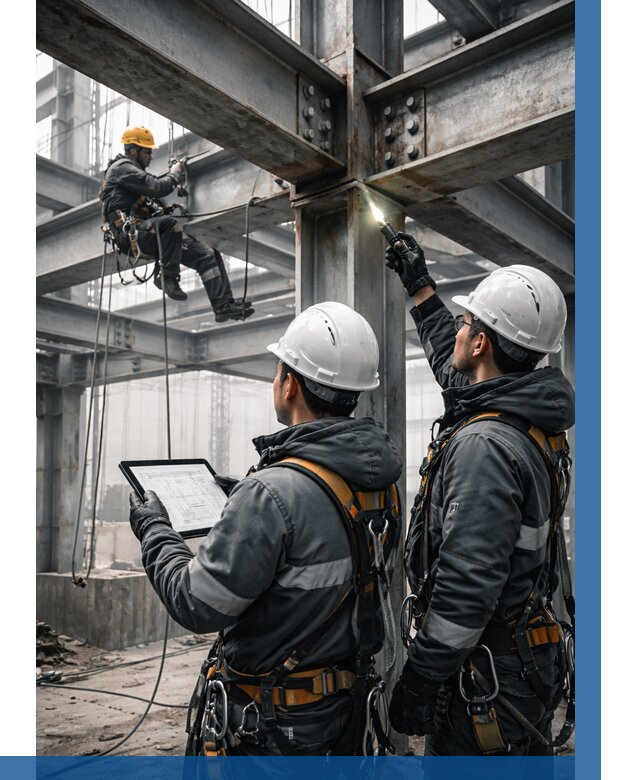 Обследование металлоконструкций в Нурлате от 5735 р. | ВЫСОТНИК-Нрт